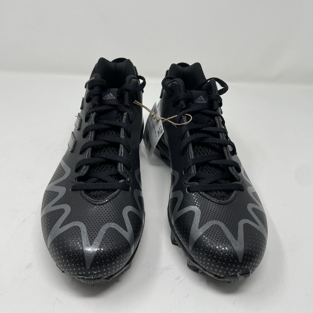Adidas Kids Freak Spark Mid Football Cleats Core Black Metallic Size Youth 6 - Picture 5 of 9
